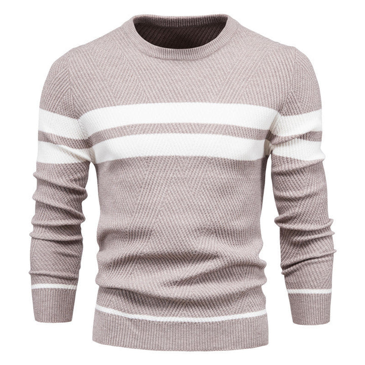 Tijmarek | Moderne Herentrui Met Streepdesign