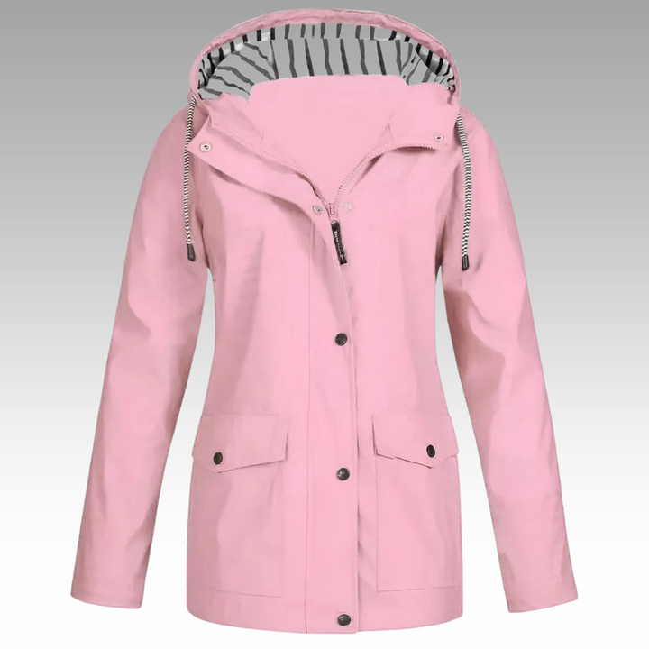 Malinde | Functionele Jas met Verfijnde Details