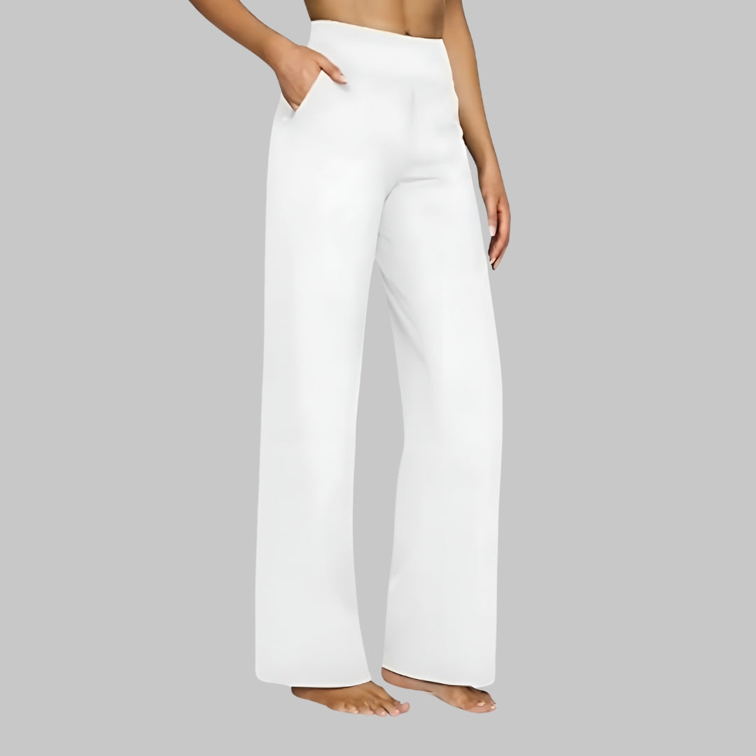 Calista | Elegante broek in zachte jersey