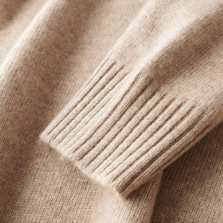 Ruben | Comfortabele Half-Zip Trui Voor Heren