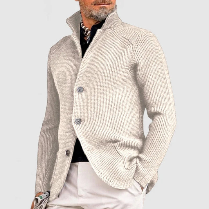 Jornavel | Cardigan Met Opstaande Kraag