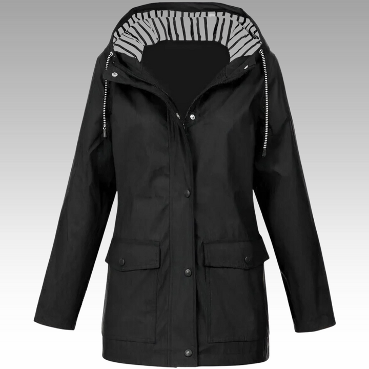 Malinde | Functionele Jas met Verfijnde Details