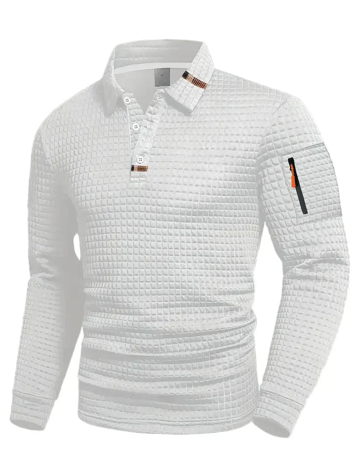 Jurian | Moderne Casual Longsleeve Polo