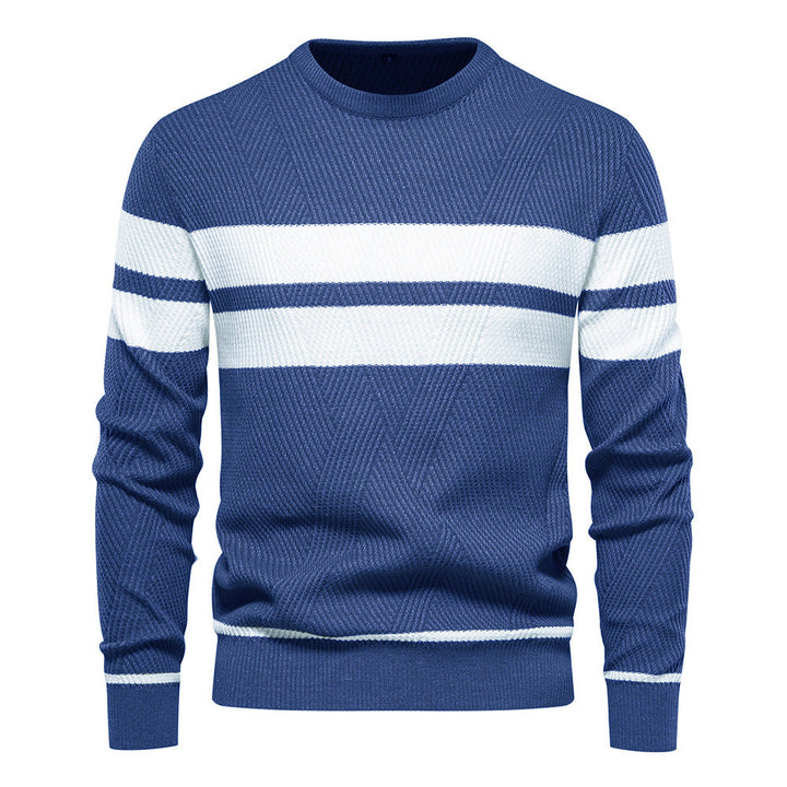 Tijmarek | Moderne Herentrui Met Streepdesign