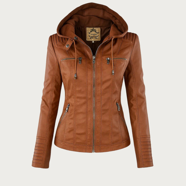 Astrid | Stoer en stijlvol leren jack