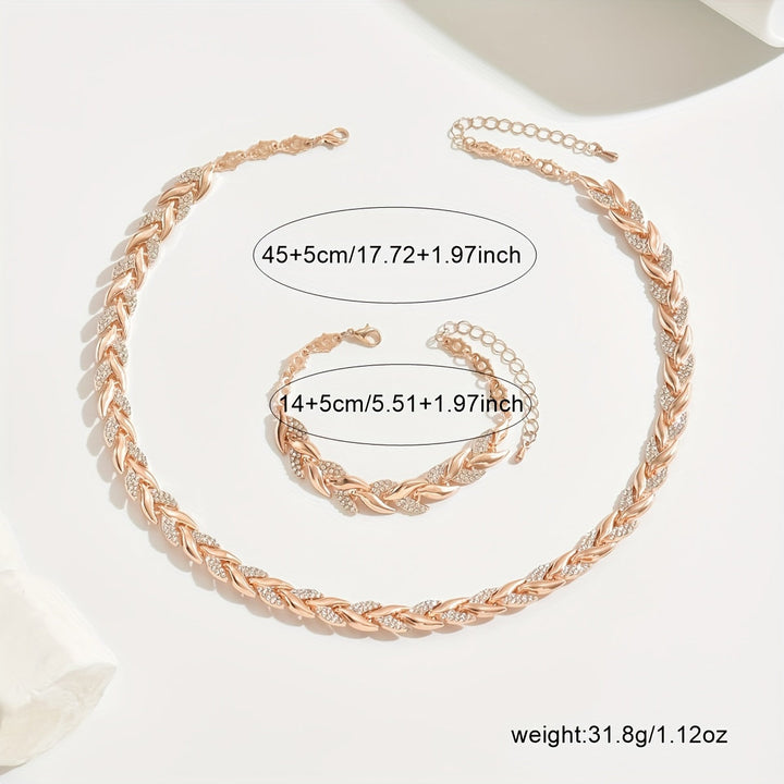 Soralyne | Elegante Set Met Vissenstaarten en Strasssteentjes