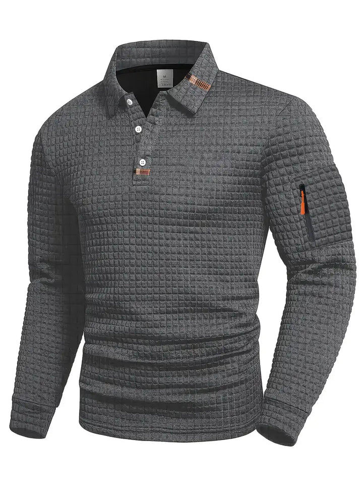 Jurian | Moderne Casual Longsleeve Polo
