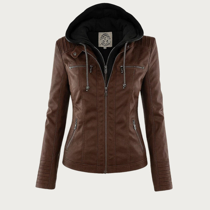 Astrid | Stoer en stijlvol leren jack