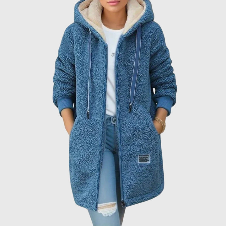 Aveline | Comfortabele Hooded Jas met Zachte Afwerking