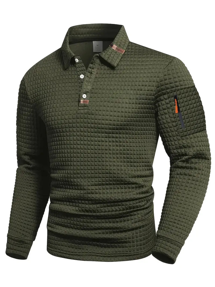 Jurian | Moderne Casual Longsleeve Polo