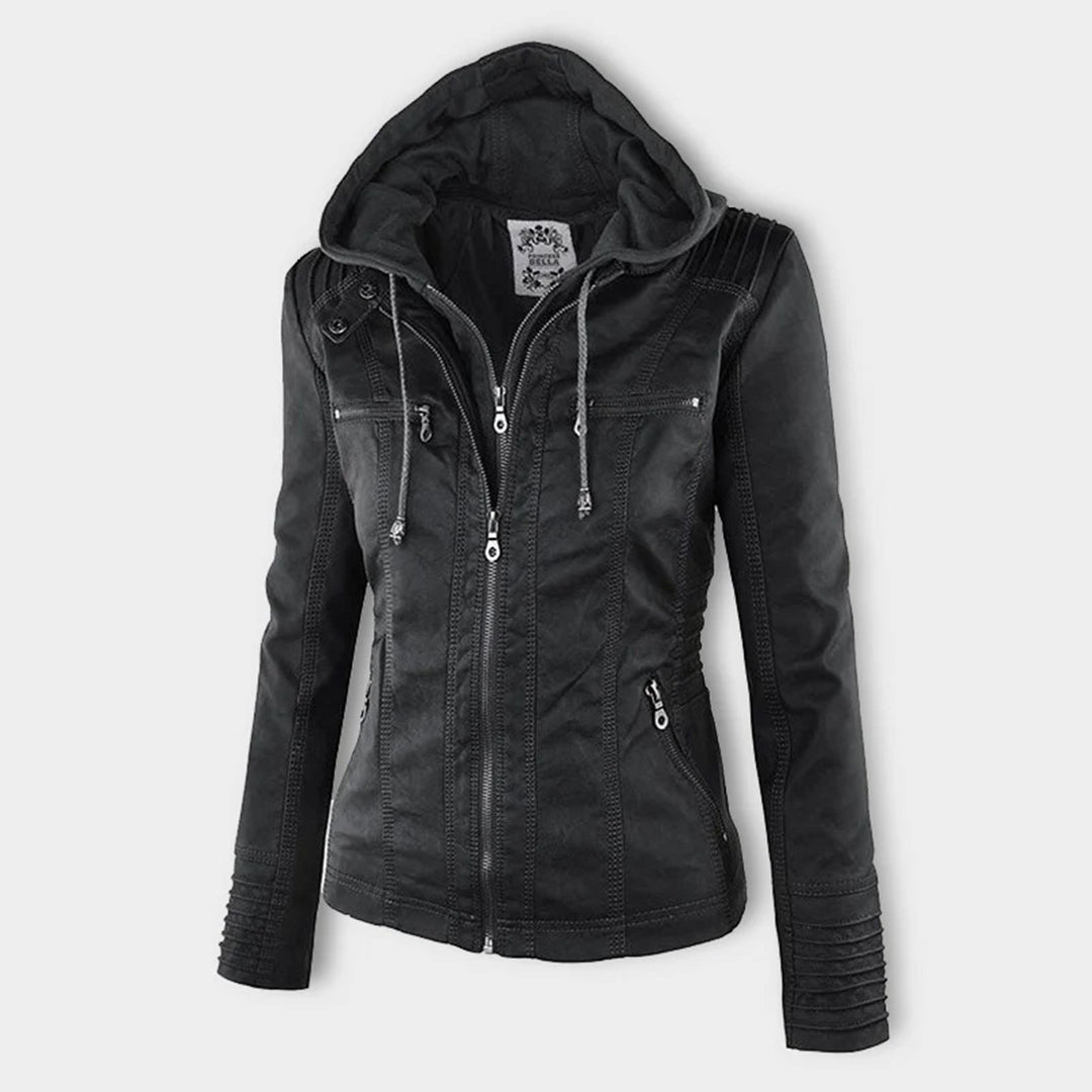 Astrid | Stoer en stijlvol leren jack