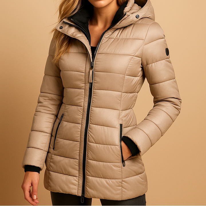 Jorinne | Elegante Lange Jas Voor Dames