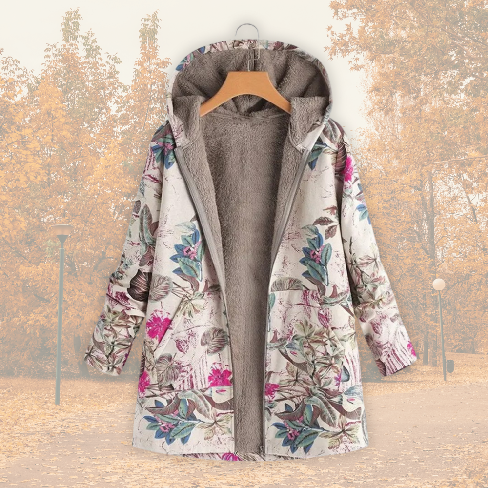 Camellia | Warme Jas met Fleecevoering