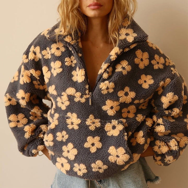Daisy | Cozy Bloem Trui