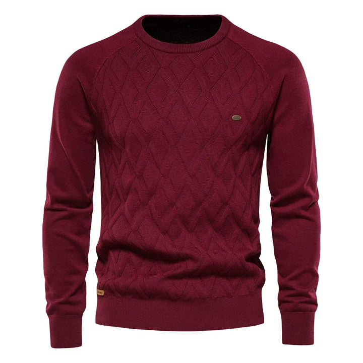 Fenlarden | Heren Trui Met Ruitdesign