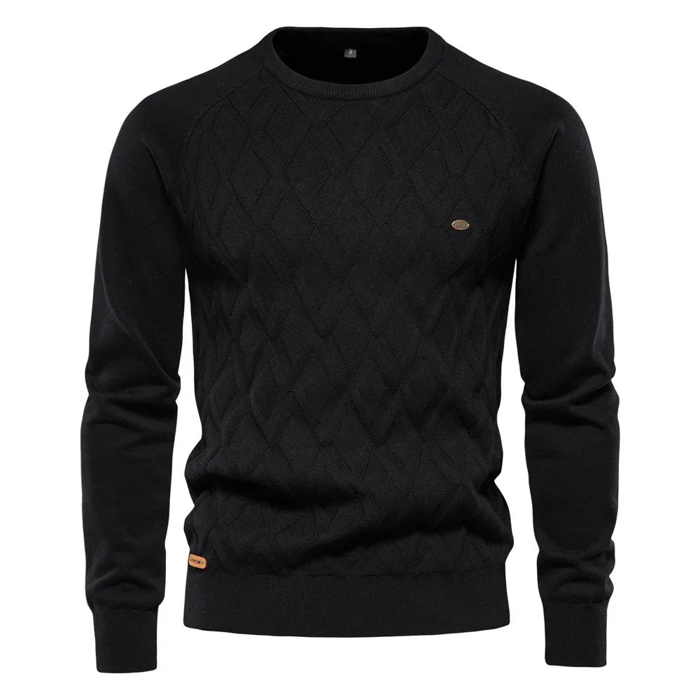 Fenlarden | Heren Trui Met Ruitdesign
