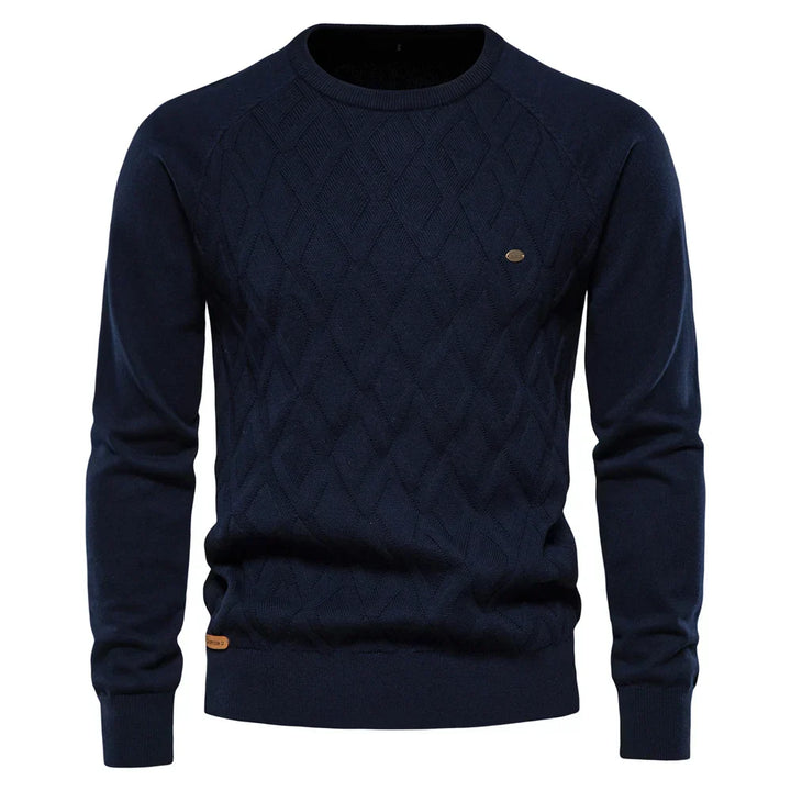 Fenlarden | Heren Trui Met Ruitdesign