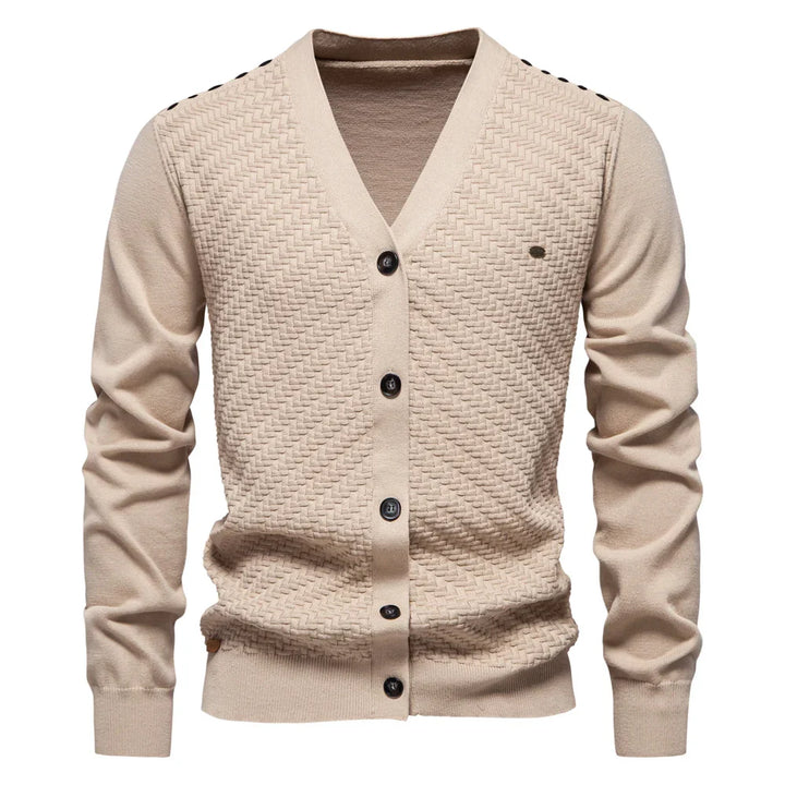 Keslender | Heren Cardigan Met V-Hals