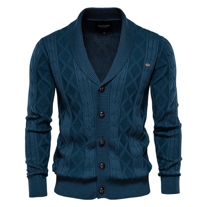 Jorvian | Heren Cardigan met Knopen