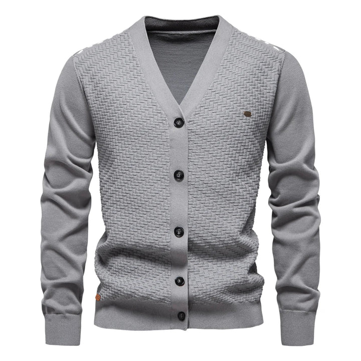 Keslender | Heren Cardigan Met V-Hals