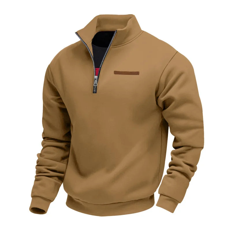 Mark | Casual Heren Fleece Sweatshirt