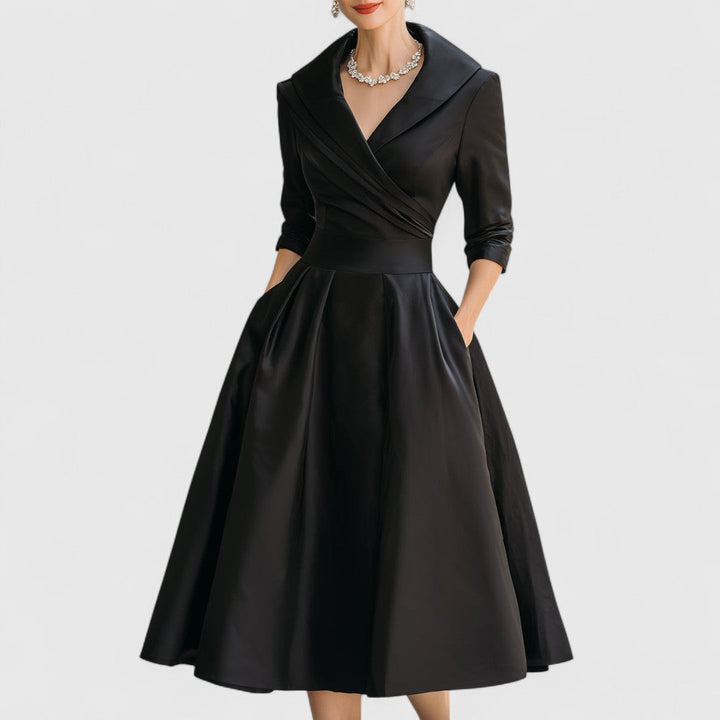 Meravinne | Elegante Midi Jurk