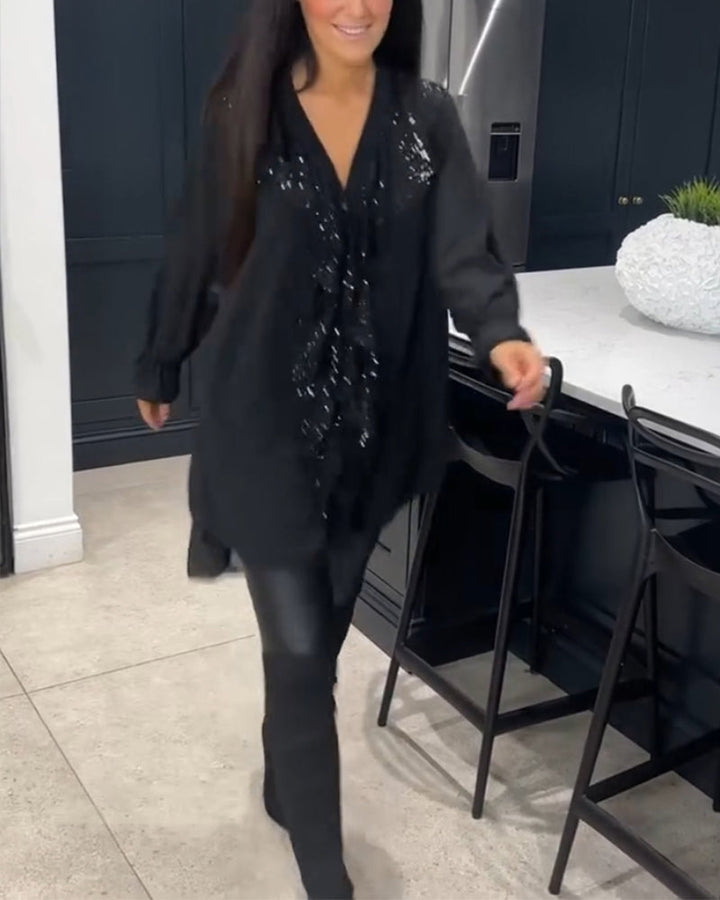 Norélise | Elegante Blouse Met Ruches