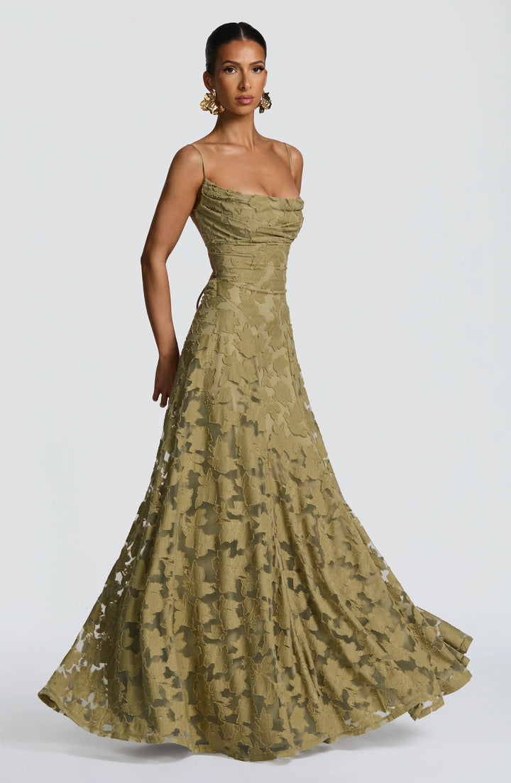 Saar | Elegante Maxi Jurk