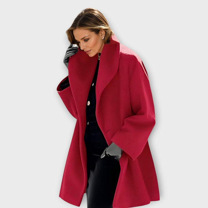 Yfke | Elegante Oversized Jas met Verfijnde Snit