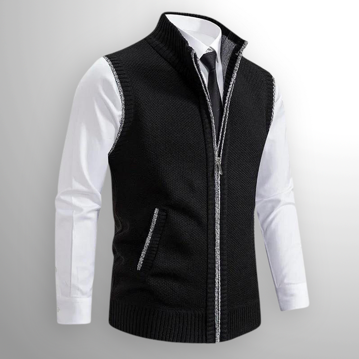 Lennox | Vest met Rits