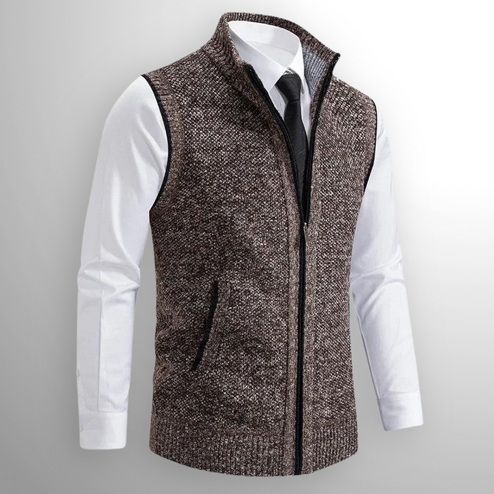Lennox | Vest met Rits