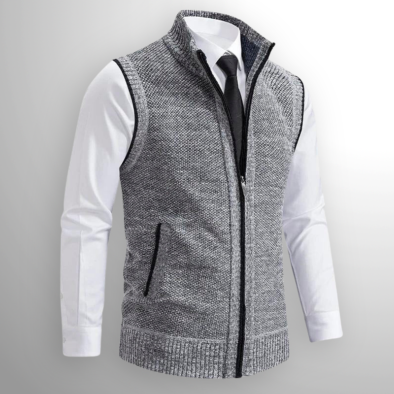 Lennox | Vest met Rits
