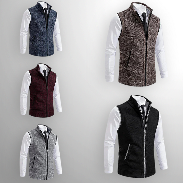 Lennox | Vest met Rits